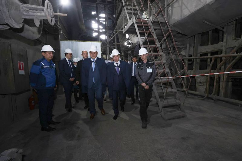 Бектенов посетил ТЭЦ в Риддере: износ оборудования составляет 57,7%