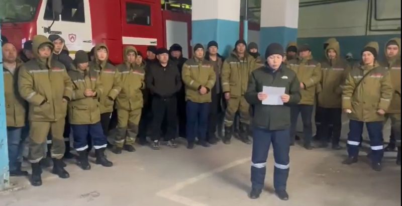 Забастовка пожарных «КазТрансОйл»: в Актау проведут служебное расследование
