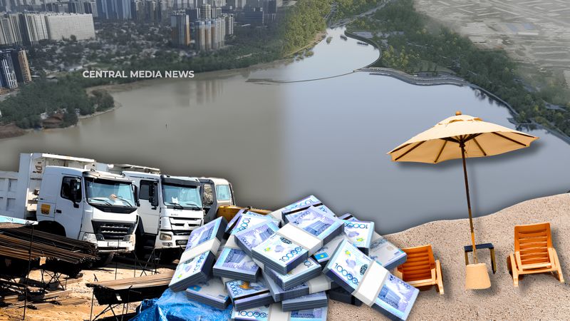 Золотое дно Сайрана: сколько бюджетных денег утонуло в водохранилище Алматы?