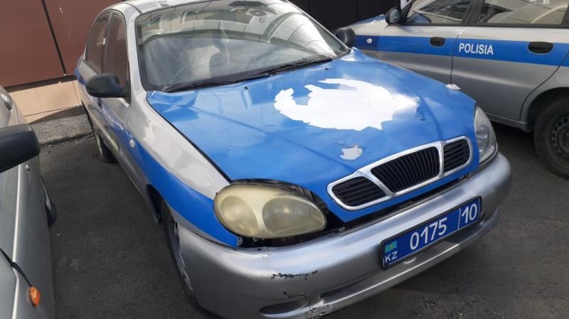 Тотальная распродажа: полиция Костанайской области избавляется от старых машин