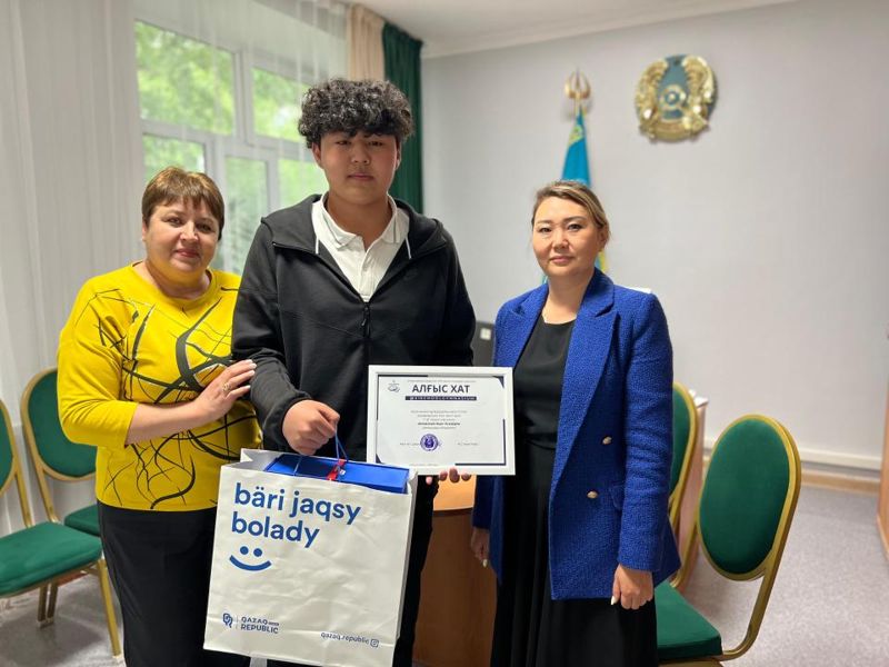 В Астане подросток спас от гибели пятилетнего мальчика