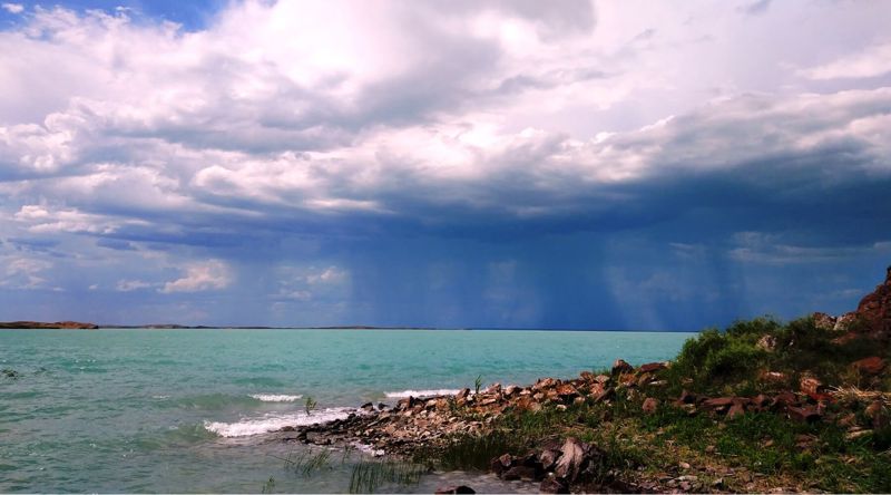 Паводки-2024: уровень воды в Балхаше увеличился на 15 см