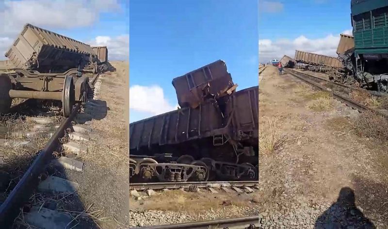 Тепловоз столкнулся с локомотивом