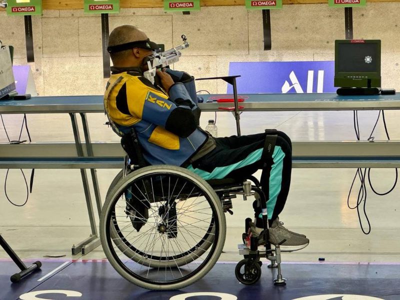 Серебро завоевал казахстанский паралимпиец на играх в Париже