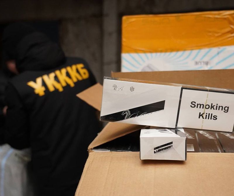 В Костанае у женщины изъяли 126 тыс контрабандных сигарет