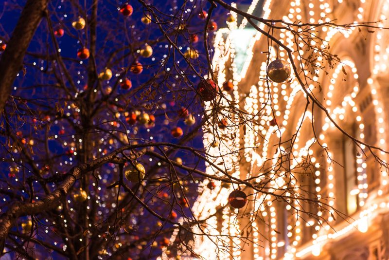 На новогоднее украшение города в Шымкенте потратят 80 млн тенге