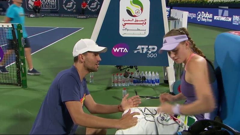 Елена Рыбакина объявила о прекращении сотрудничества со своим тренером