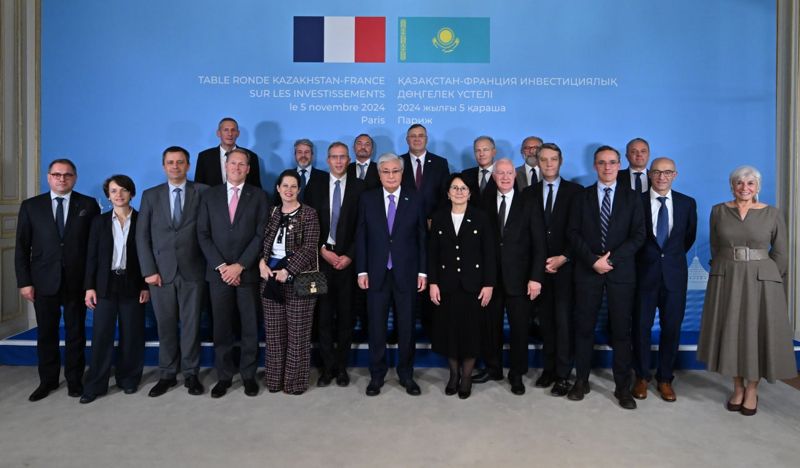 Мирный атом и солнечная энергия: о чем говорил Токаев с французскими бизнесменами