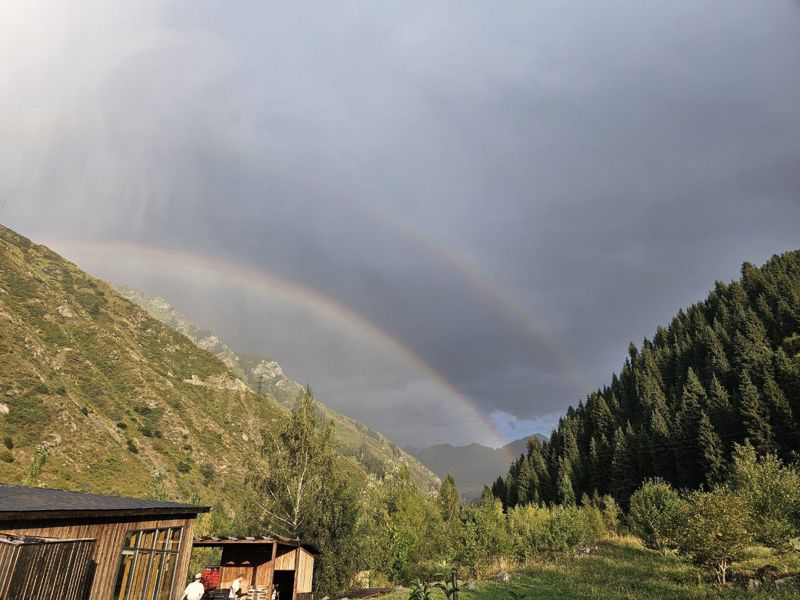 Высокую селевую опасность объявили в горах Алматы