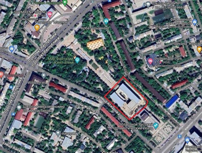 В Шымкенте земельный участок вернули госсобственность