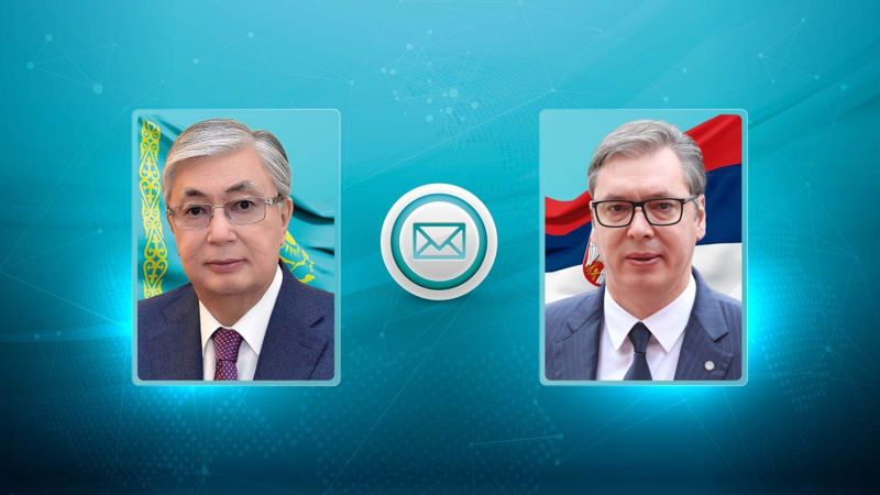 Токаев поздравил президента Сербии с Днём государственности