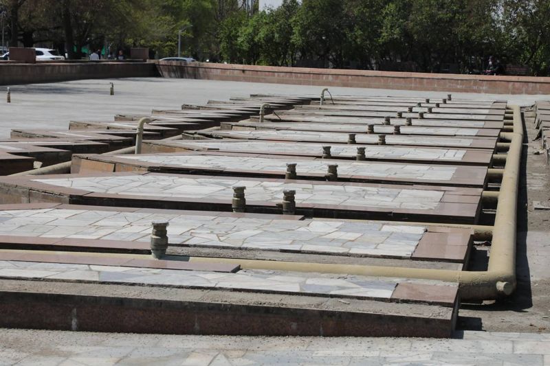 Четыре фонтана впервые отремонтируют в центре Алматы