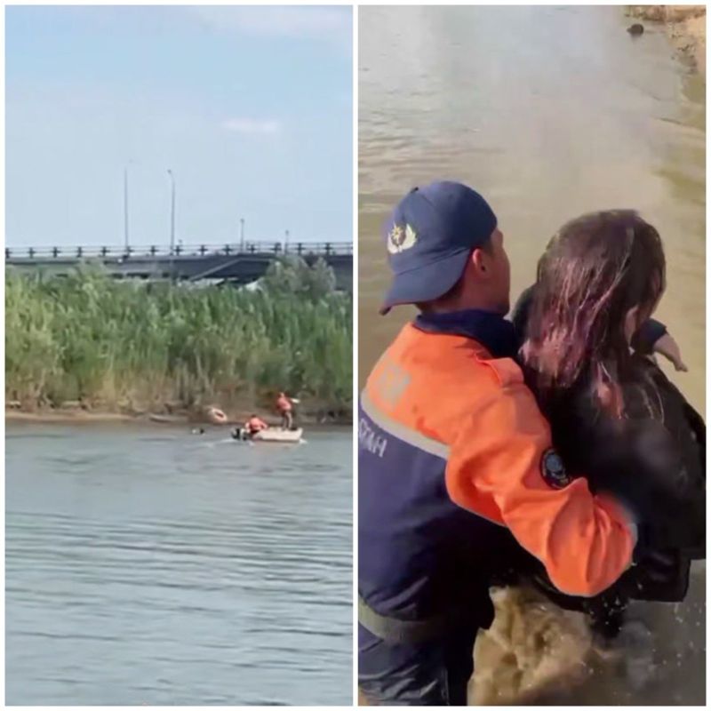 Просила о помощи: жительница Атырау прыгнула с моста в реку