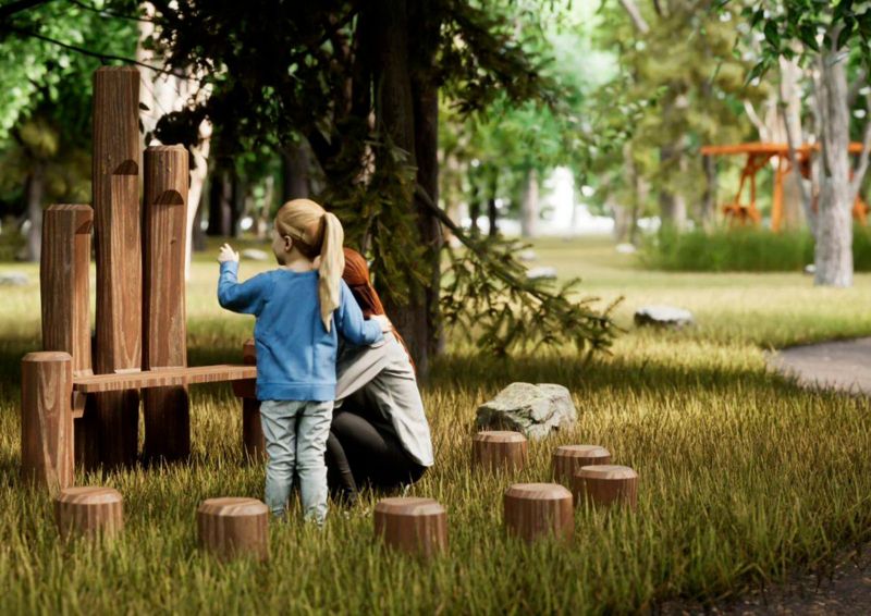 Акимат Алматы представил обновлённый дизайн Рощи Баума