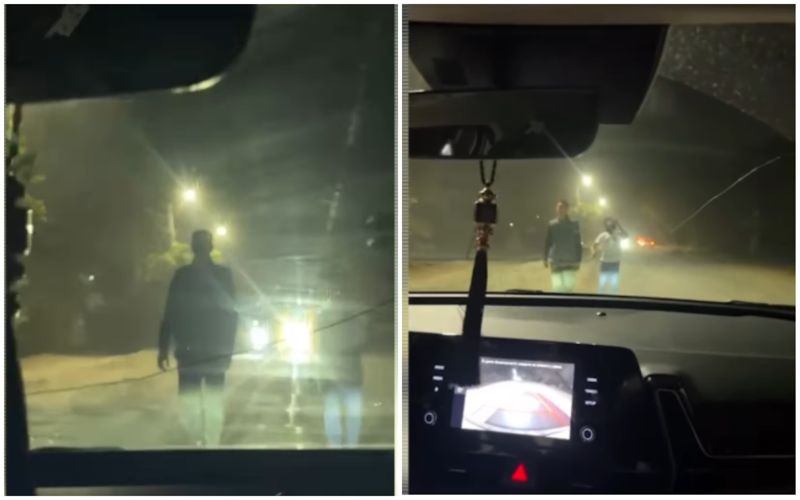 Джигиты на JAC хотели наброситься на супружескую пару в Алматы