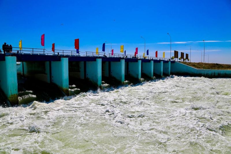 Как идёт восстановление Кокаральской плотины, показали министру водных ресурсов