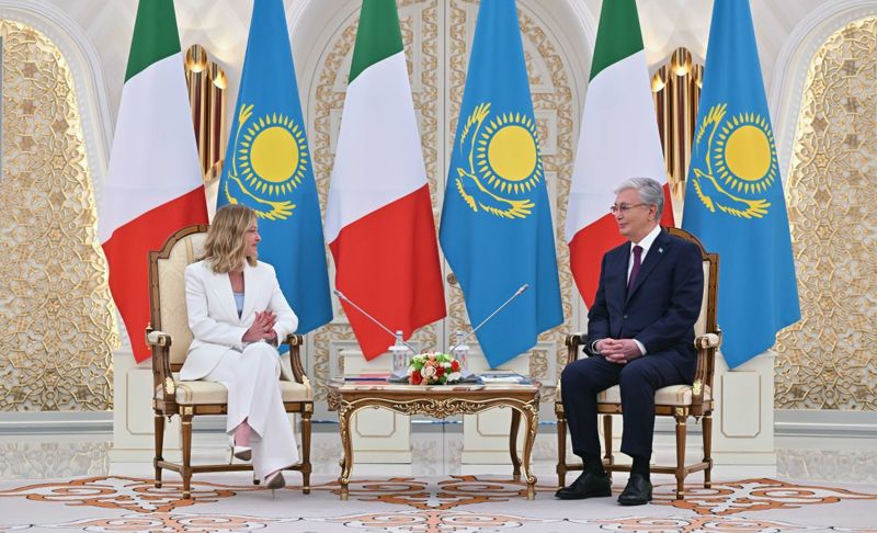 Крупнейший инвестор Казахстана: о чём договорились Токаев и глава Совета министров Италии