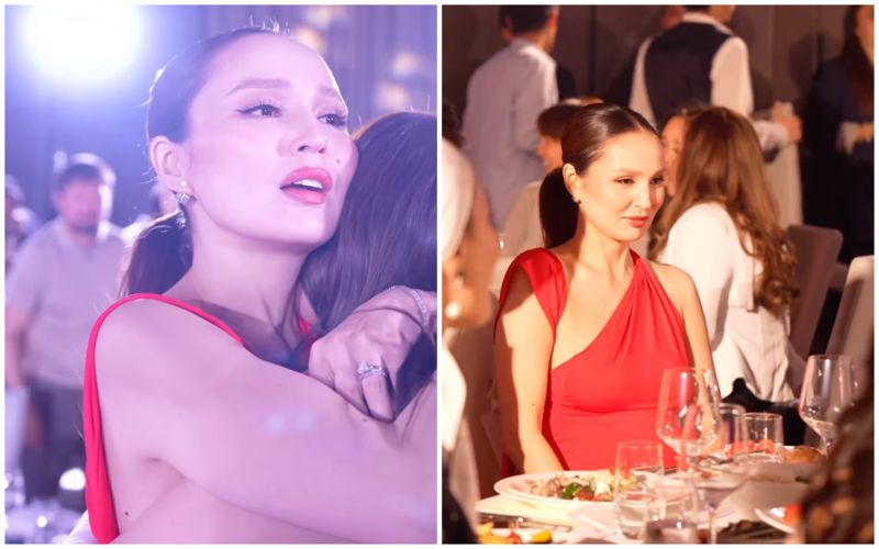 Беременную жену Кайрата Нуртаса осудили за откровенное платье на выпускном дочери