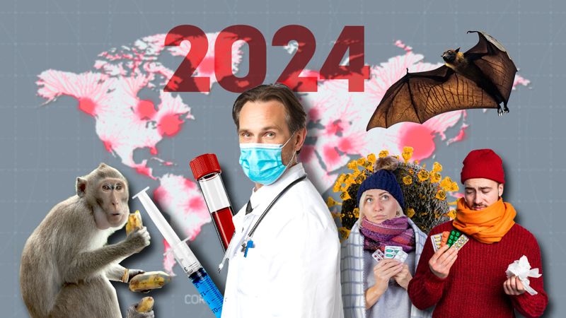 Оспа обезьян и вирусы от летучих мышей: чем болели в Казахстане и в мире в ушедшем году