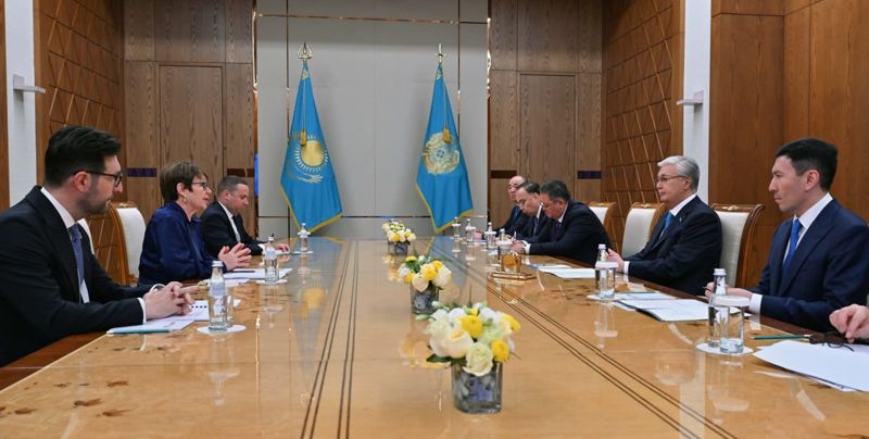 Токаев встретился с главой Европейского банка реконструкции и развития