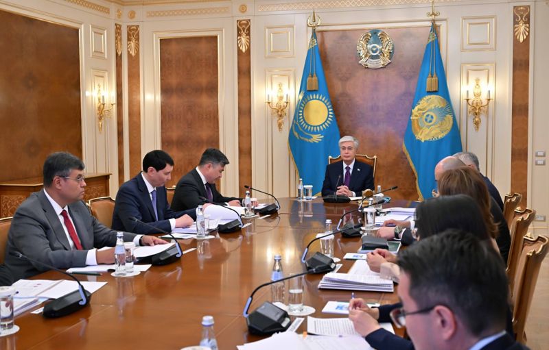 Токаев принял годовой отчет Нацбанка Казахстана