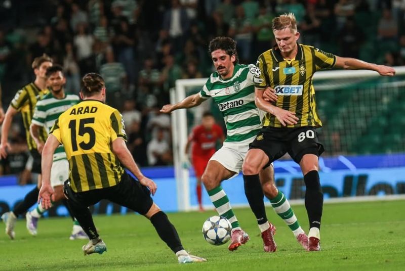 «Кайрат» уступил «Спортингу» в дебютном матче в Лиге чемпионов