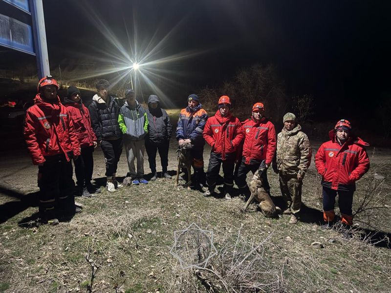 Четырех рыбаков искали в горах Алматинской области этой ночью