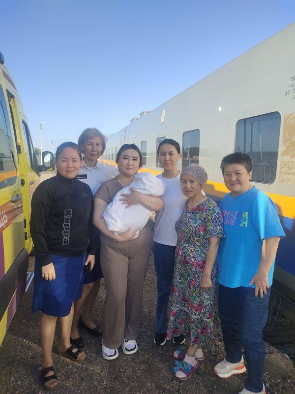 Назвали Асылым: пассажирка родила в поезде по дороге из Астаны в Жезказган