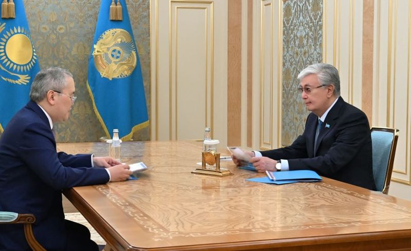 Сотни уголовных дел, шесть ОПГ и 24 финпирамиды: глава АФМ отчитался Токаеву