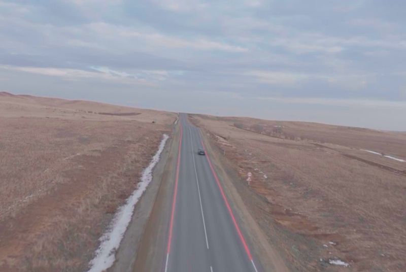 «Кровавые» полосы на трассе: зачем их нанесли и как они работают