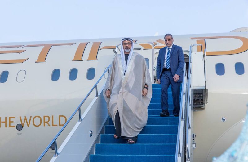 Наследный принц Абу-Даби прилетел в Казахстан с официальным визитом