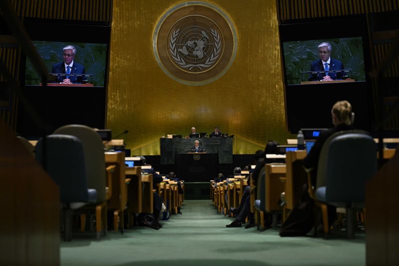 Мир, а не война: о чём говорил Токаев на 80-й сессии Генеральной Ассамблеи ООН