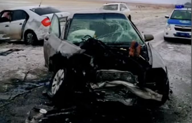 Смертельное ДТП на дороге Атамекен-Курчатов: погиб один человек