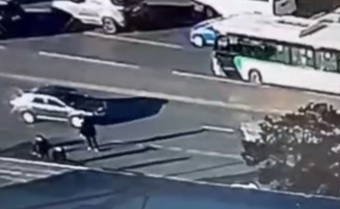 Песни закончились плясками на дороге: в Астане джигиты устроили драку