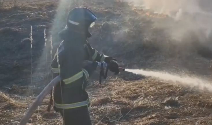 Шығыс Қазақстан облысында табиғи өрт сөндірілуде