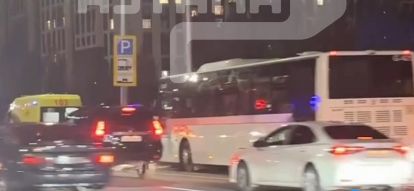 ДТП с участием автобуса произошло в Астане: есть пострадавшие