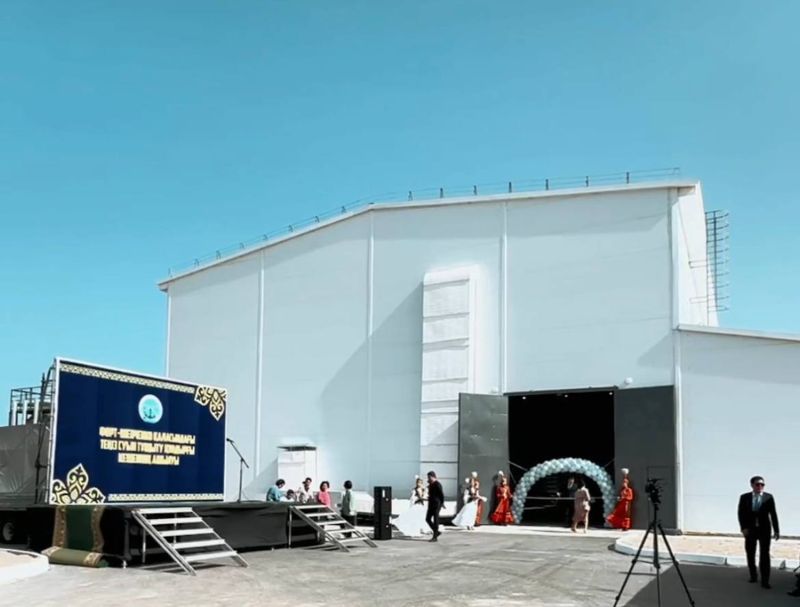 Завод по опреснению морской воды открыли в Мангистауской области