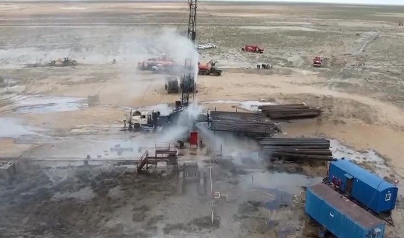 Авария на газовой скважине в Мангистау устранена