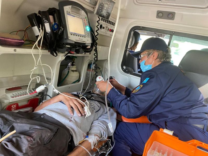 Массивный камень придавил туриста в Алматинской области