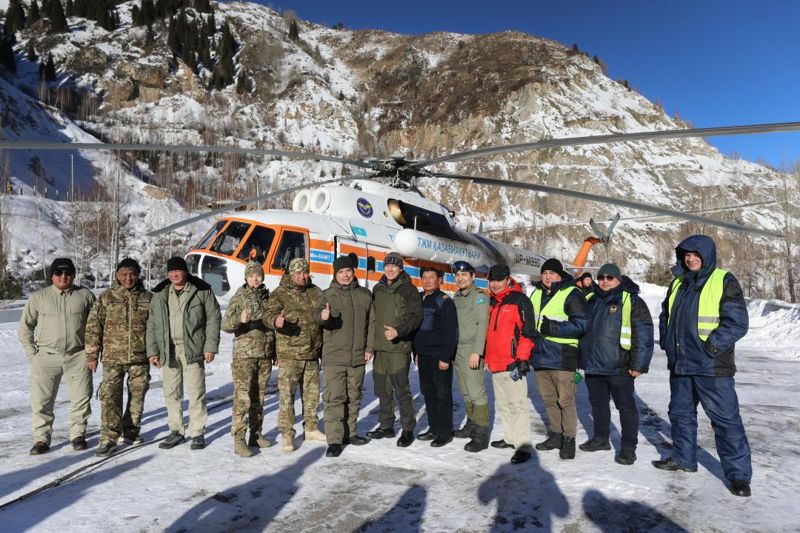 Новую противолавинную систему протестировали в Алматы