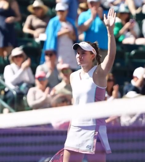 Елена Рыбакина вышла в четвёртый круг WTA 1000 в Индиан-Уэллсе