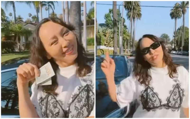 Айгуль Иманбаева похвасталась дорогим подарком от супруга в США