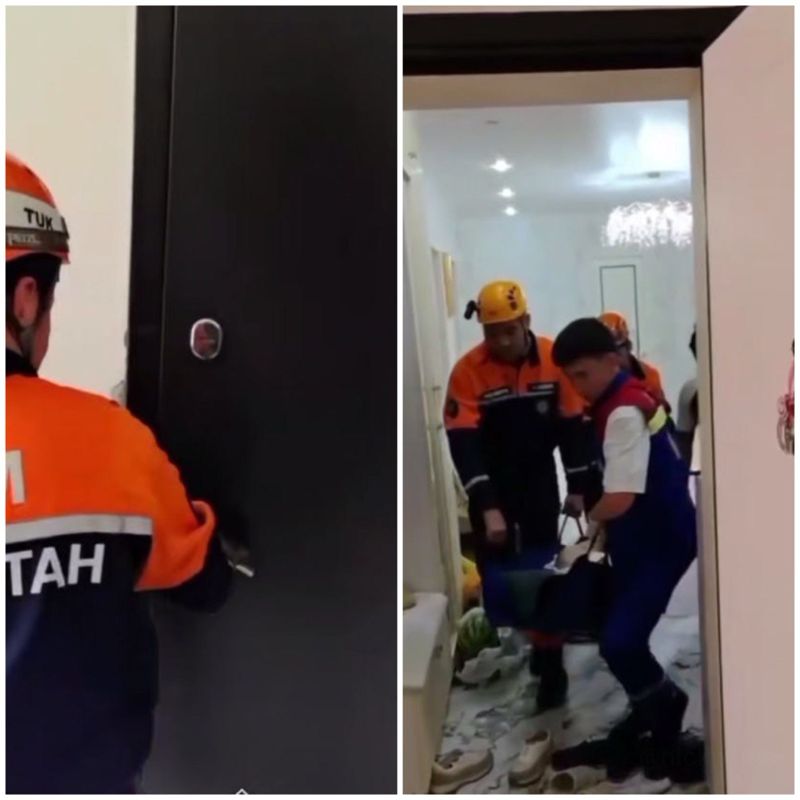 Житель Актобе едва не умер в запертой квартире