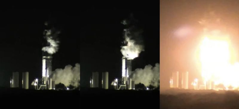 Мегаракета Илона Маска взорвалась на полигоне в Техасе