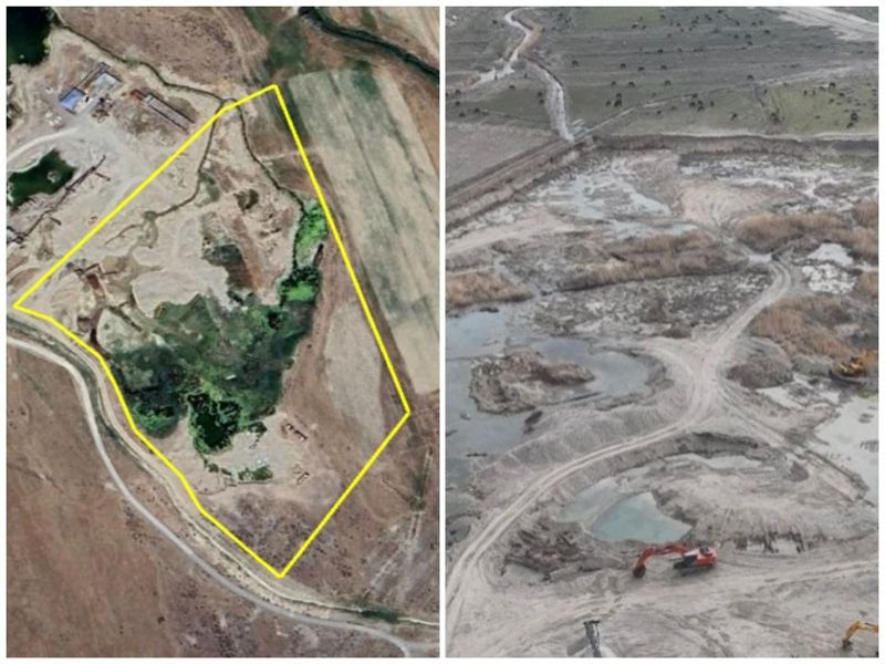 Полезные ископаемые незаконно добывали на землях госфонда в Жамбылской области