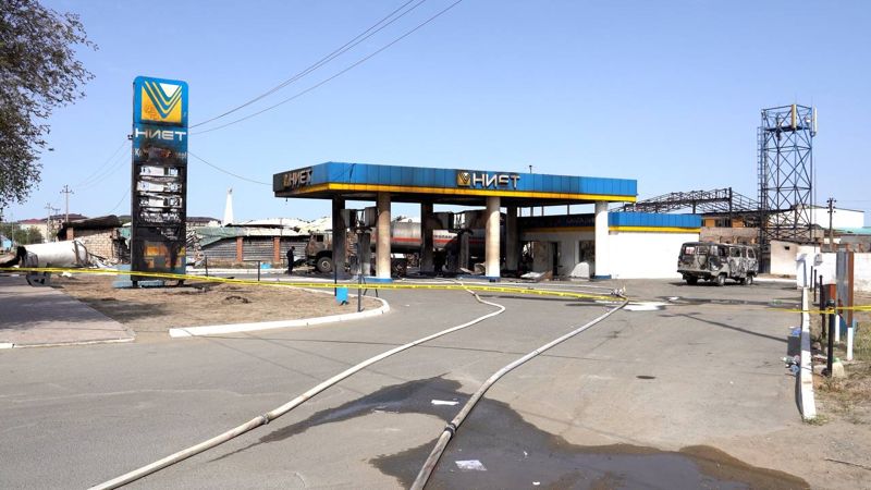 Взрыв на АЗС в Кульсары: часть пострадавших отпустили домой