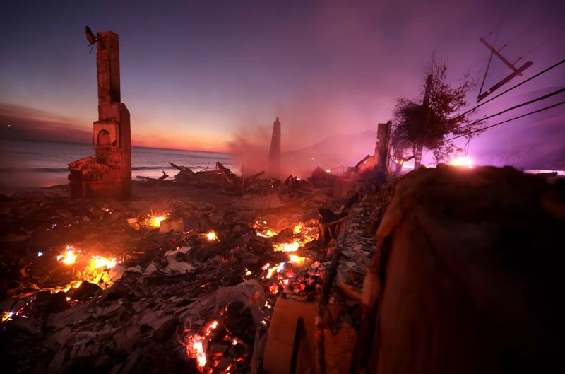 В Калифорнии, охваченной пожарами, находятся 73 казахстанских студента