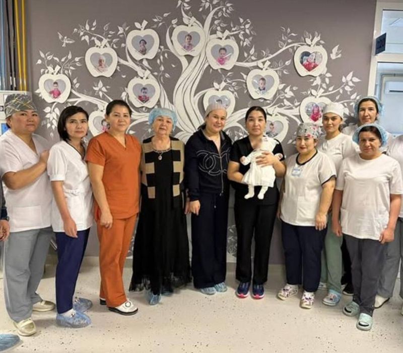 Младенец родился весом в 785 граммов в Туркестанской области