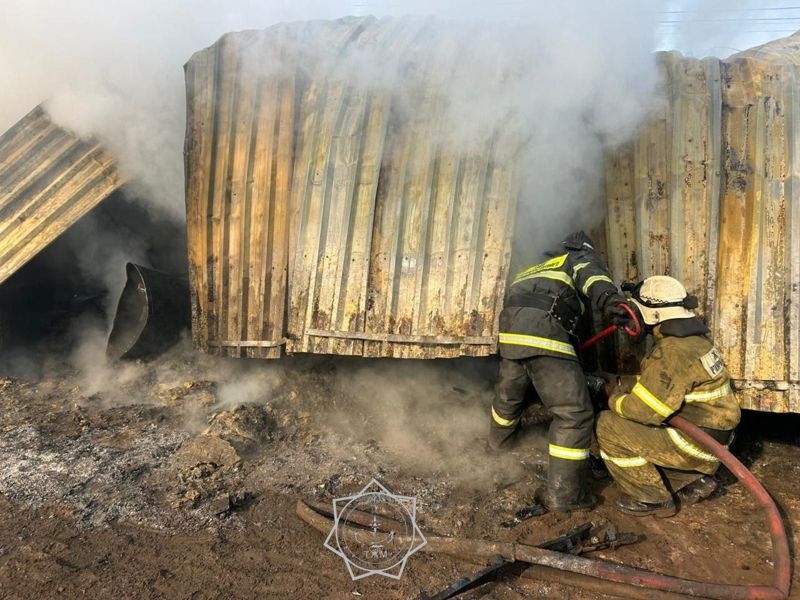 Алматы облысында теннис клубы өртеніп кетті