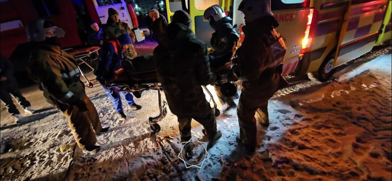 В Рудном мужчина едва не погиб во время маленького пожара